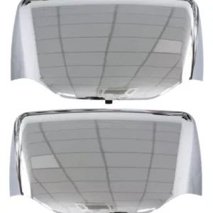 Par De Concha Cubierta Espejo Cofre Cromo Kenworth T680/T880