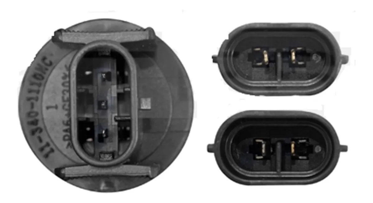 Faro Para Cascadia Lado Piloto 15-19 Fondo Negro Con Led IZQ - Imagen 3