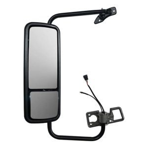 Espejo Piloto Negro Eléctrico Lateral Para Fr Columbia IZQ