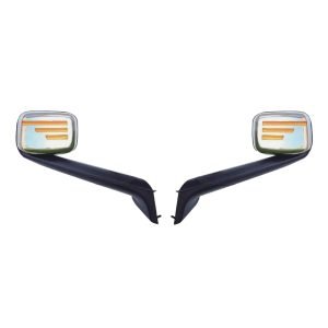 Par De Espejo Cofre Cromo C/led New Cascadia Evolution 2018+