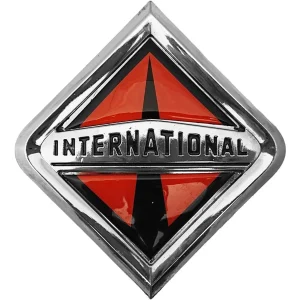 Emblema Parrilla Camión Trailer International Cromado 14cm