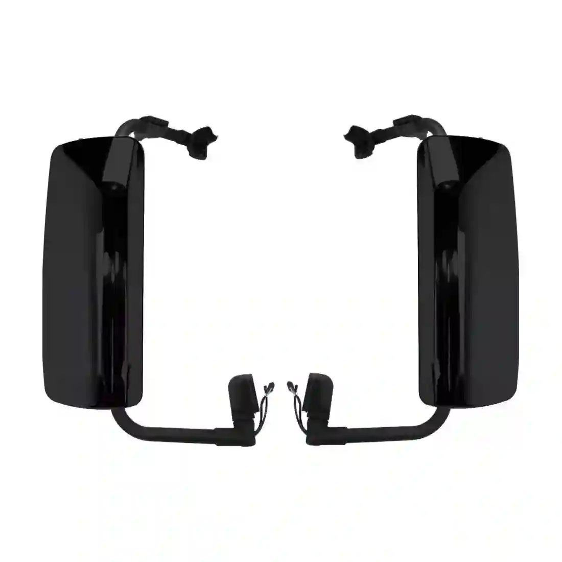 Par De Espejos Cabina Lateral Negro Volvo Vnl 3ra Gen