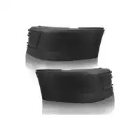 Par De Defensas Lateral Plastico Volvo Vnl Sin Faro 04-14 Negro